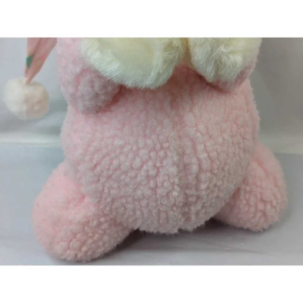 Prayer Bear Plush Cream Pink Sherpa 12 Inch Heart Cap‎ Tb Trading Co Stuffed